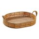 thumbnail image 2 of Cestas para Servir de Estilo Nórdico, Cesta , Soporte para Servir Alimentos, Bandeja Ovalada Tejida a Mano para Servir Café, Pasteles, Bebidas , l L Gloria Cestas de almacenamiento tejidas a mano, 2 of 9