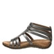 thumbnail image 2 of Sandalia BEARPAW Layla Gunmetal de piel sintética para mujer, talla 11, 2 of 3