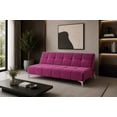 thumbnail image 1 of Sofa Cama Reclinable El Bazar Store New York Terciopelo Rosa Futón 3 posiciones Sala, 1 of 7