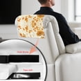 thumbnail image 5 of Xixirimido Highland Cow Sunflower Pumpkin Fall Print Headrest Cover for Recliner Chair Leather Sofa Headrest Cover Head Protector Furniture Protector for Recliner Sofa Slipcovers, 3Pcs, 5 of 7