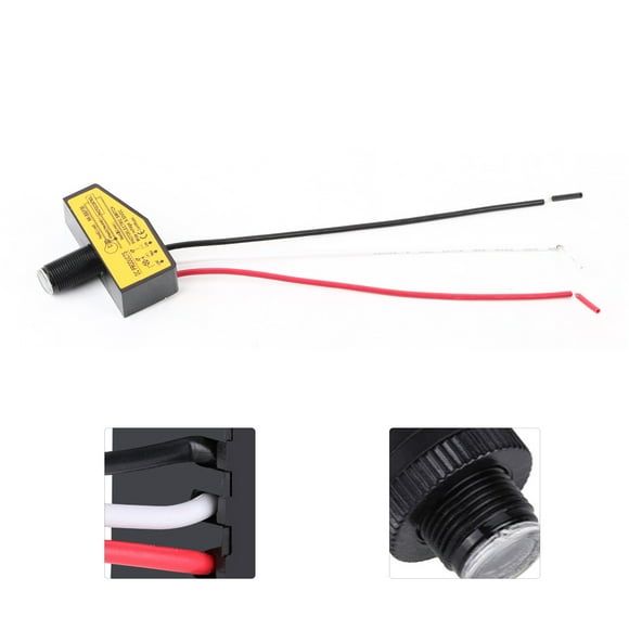 Mini Photocell Switch: Remote Sensor for Dusk To Dawn Micro Light Control