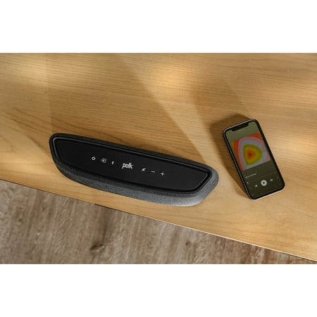 Polk Audio - MagniFi Mini AX 3.1 Ch Soundbar with Dolby Atmos and VoiceAdjust - Black