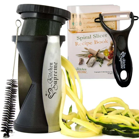 Spiral Vegetable Slicer - Effortless Cutting Tool For Gourmet Cooking