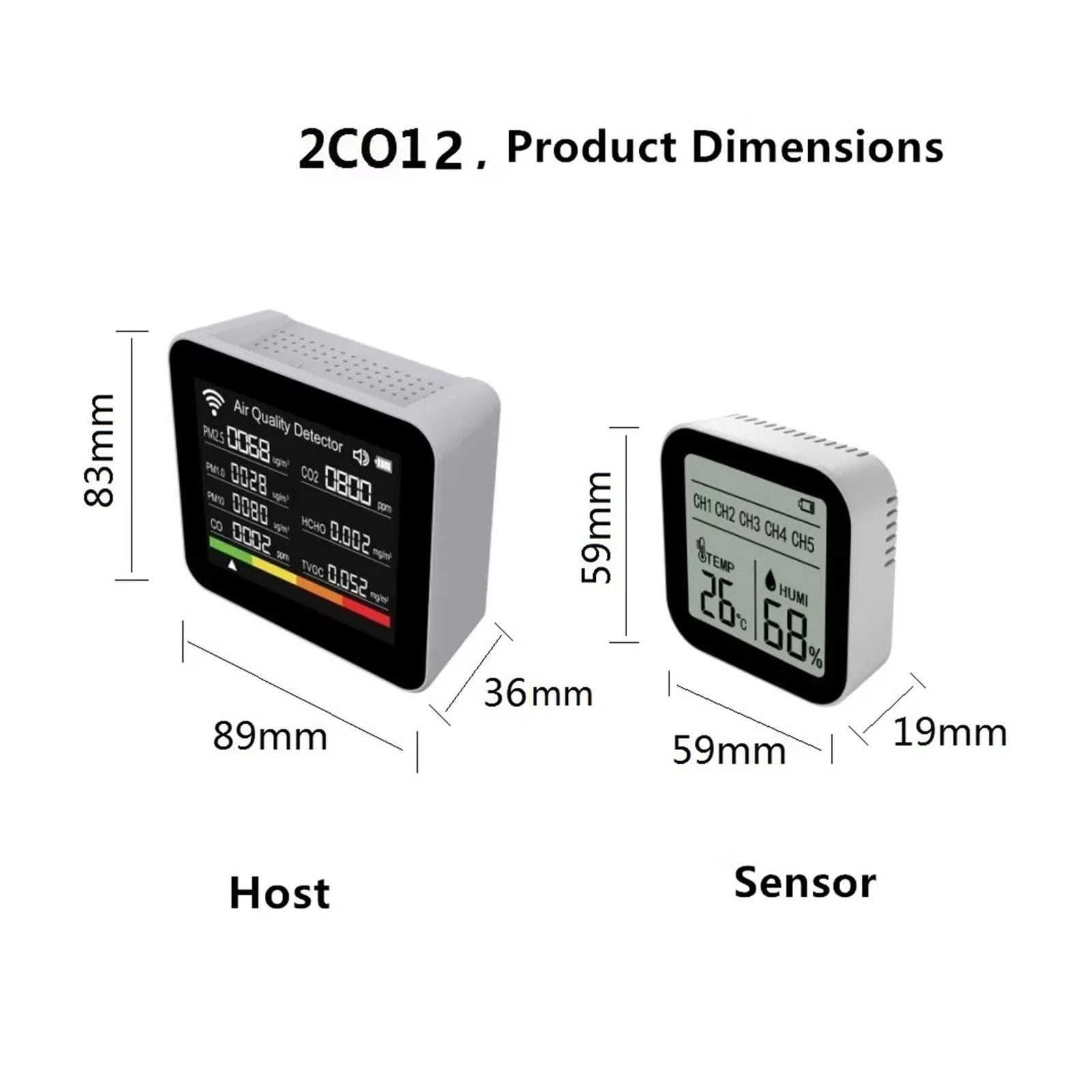 13-in-1 Wireless Temperature and Humidity Smart Weather Station Indoor and Outdoor Wireless