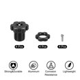 thumbnail image 3 of Metal 17mm Wheel Hex Hubs Nuts Drive Adapters Black with Pins for RC Car Upgrade Replacement Parts 4Pcs, 3 of 6