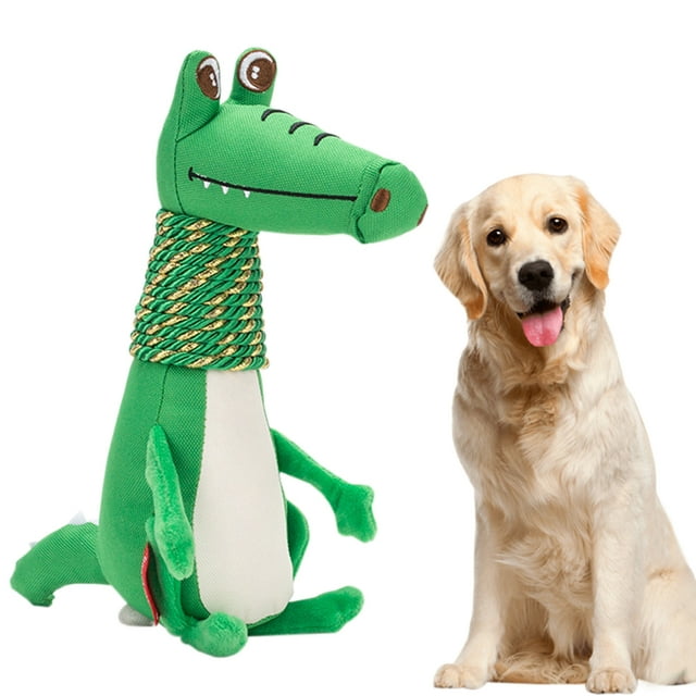 Dog Chew Toy Cute Animal Shape Dog Interactive Toy Pet Bite Toy Pet Sound Toy