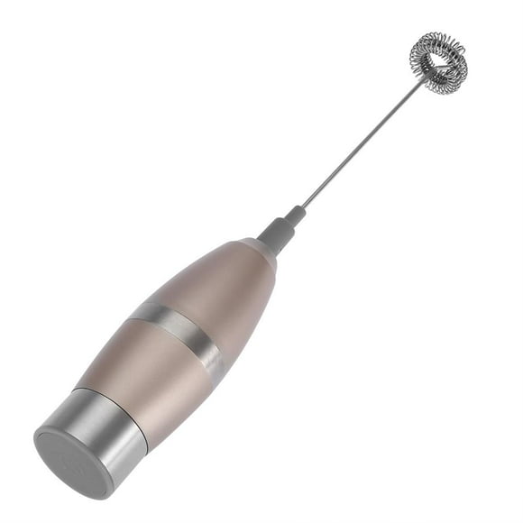 Qiilu Stainless Steel Electric Milk Frother High Speed Handheld Foam Maker Drink Mixer, Handheld Drink Mixer, Electric Drink Mixer