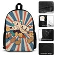 thumbnail image 3 of The Cuphead Show 3Pcs Backpacks Sets with Lunch Bag And Pencil Case for Work Office Travel, 3 of 6