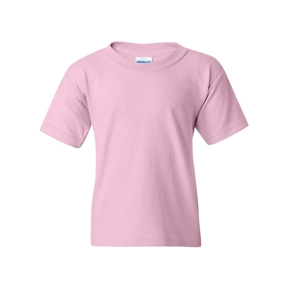 Heavy Cotton Youth T-Shirt, S, Light Pink