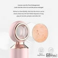 thumbnail image 5 of USB Rechargeable Electric Blackhead Remover Vacuum Pore Cleaner - Facial Pore Extraction Tool With 5 Suction Levels For Men & Women,white, 5 of 24
