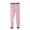 Pink, variant on YunPes Kids Athletic Track Pants Girls Boys Fleece Thermal Pants Fall Winter Inner Outwear Clothes Comfy Soft Elastic Waist Trousers