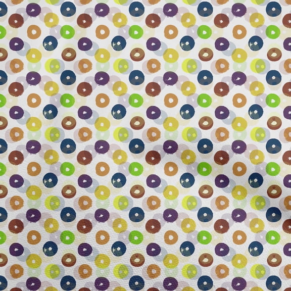 oneOone Cotton Flex Lime Green Fabric Circle Sewing Craft Projects Fabric Prints By Yard 40 Inch Wide