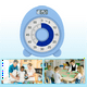 thumbnail image 3 of Temporizador visual con reloj y luz nocturna, temporizador de cuenta regresiva de 60 minutos, 3 of 5
