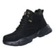thumbnail image 2 of Botas de trabajo para hombre y mujer, calzado cómodo para acampar, antipinchazos 46 negro, 2 of 7
