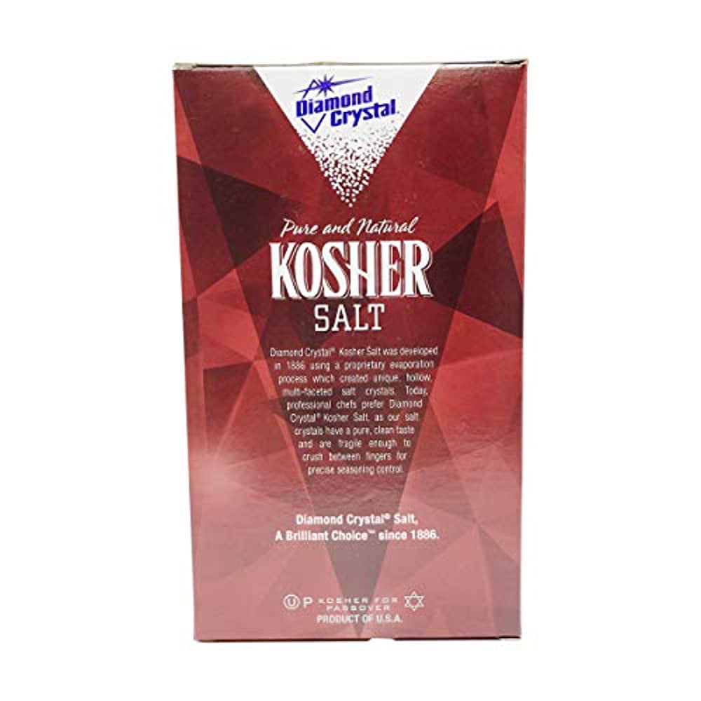 kosher salt crystals