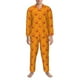 thumbnail image 3 of Fotbe Red Crab Pijama de Hombre con Estampado de Manga Larga, Conjunto de 2 Piezas, Ropa de Dormir Suave y Cómoda con Bolsillos-Medium, 3 of 7