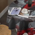 thumbnail image 3 of Venom Round Table Cloth Washable Reusable Round Tablecloth Cartoon Fun Table Cover for Dinner Kitchen Party Picnic 70x70in, 3 of 8