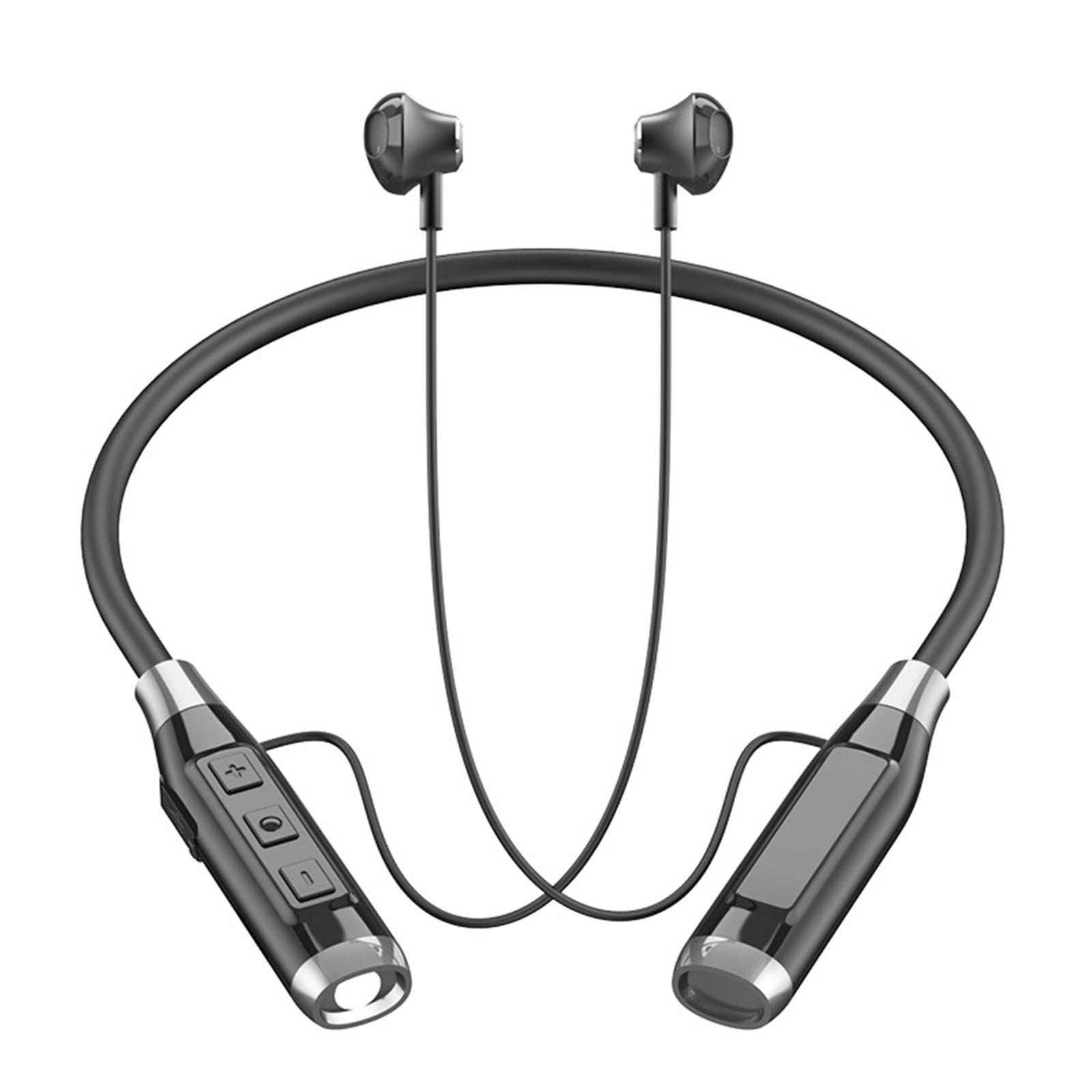 Auriculares Bluetooth, Auriculares inalámbricos, Auriculares Bluetooth suaves para el cuello, Anti-ruido, para dormir, deportivos, cómodos para la piel, Auriculares Bluetooth portátiles con tarjeta in