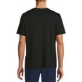 thumbnail image 3 of Athletic Works Men's and Big Men's Active Tri-Blend T-Shirt, 3 of 5
