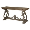 thumbnail image 2 of Monticello Shaped Leg Flip Out Sofa Table, 2 of 2