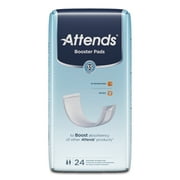 Attends Booster Pads, 24 count
