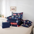thumbnail image 6 of Castle Fairy Cartoon Bear Firefighter Twin Bedding Sets,Car Bedding Comforter Set, 6 of 8