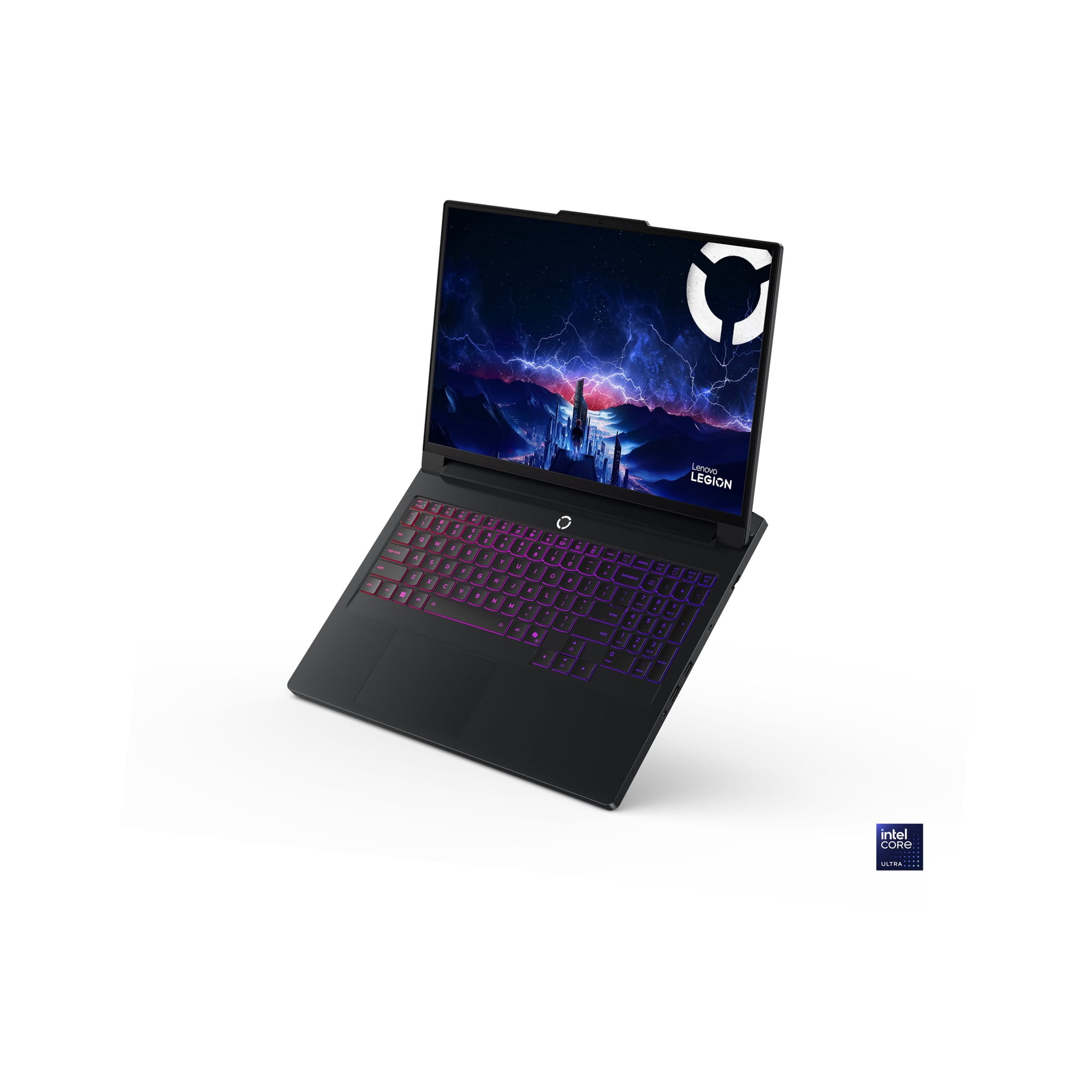 Lenovo Legion Pro 7 16IAX10H 83F5 - AI PC - Intel Core Ultra 9 - 275HX / up to 5.4 GHz - Win 11 Pro - GeForce RTX 5080 - 64 GB RAM - 1 TB SSD NVMe x 2 - 16" OLED 2560 x 1600 (WQXGA) @ 240 Hz - 2.5 Gigabit Ethernet - Wi-Fi 7, Bluetooth - eclipse black - kbd: English