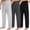 Color A, variant on Mens Cotton Knit Pajama Pants, Lightweight Lounge Pj Bottoms for Men Soft Sleep Pants with Pockets & Drawstring, 3 Pack