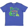 thumbnail image 3 of Inktastic My Tia Loves Me Dinosaur Youth T-Shirt, 3 of 5