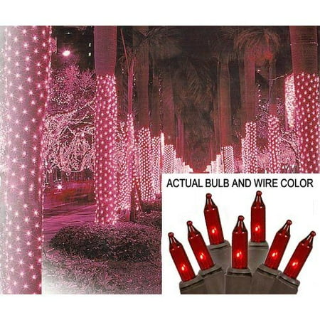Outdoor Net Lighting Northlight Christmas Central SIENNA 29AN4 2-ft x 8-ft Mini Christmas Net Style Tree Trunk Wrap Lights ()