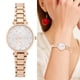 thumbnail image 4 of Reloj de cuarzo, reloj de cuarzo de aleación de zinc de moda para mujer, reloj de moda, máxima confiabilidad, 4 of 11