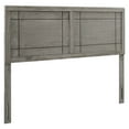 thumbnail image 3 of Modway Archie Queen Modern Rubberwood and MDF Headboard in Gray, 3 of 10