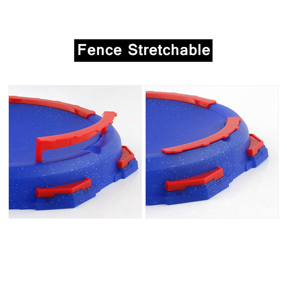 YKSO Gyro Arena Burst Stadium Blasting Gyro Toy Fighting Disc Exciting Duel Spinning Gyro Large Stadium Arena for 2-4 Player