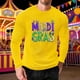 thumbnail image 2 of Mens Casual Camisetas, Carnaval Impreso Manga Larga Cuello Redondo Suelto Ajuste Superior, 2 of 5