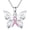Butterfly, variant on 925 Sterling Silver Miscarriage Memorial Necklace for Women
