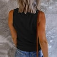 thumbnail image 6 of Giftesty Tank Tops for Women Womens Solid Tank Tops Sleeveless V-Neck Base Shirt Summer Casual Workout Tees, 6 of 7