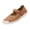 Brown, variant on Womens Perforated Mary Jane Flats Orthopedic Slip-On Loafers Breathable Mesh Flat Heel Casual Shoes for Daily Travel Shopping Summer Brown