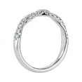 thumbnail image 2 of 0.30 Carat Brilliant Round Cut Natural Diamond Elegant Wedding Eternity Band for her in Solid 14K White Gold Size 9.5, 2 of 7