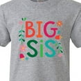 thumbnail image 4 of Inktastic Big Sis Girls Cute Sister Announcement Youth T-Shirt, 4 of 5