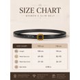 thumbnail image 7 of Timarkment 2Pcs Belts for Women Womens Belt with Pin Buckle Leather Belts for Women Jeans Dresses Black and Brown Belt, 7 of 7