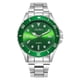 thumbnail image 1 of Reloj de cuarzo para hombre, relojes de moda para hombre, relojes de acero inoxidable, relojes casuales, relojes de pulsera con cristales de aleación para hombre., 1 of 2