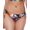 Green, variant on Bar III OLIVE MULTI Printed Side-Shirred Hipster Bikini Swim Bottom, US X-Large