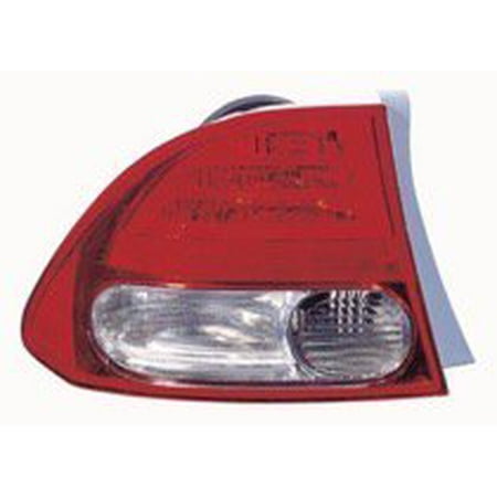 Honda Civic Tail Light Driver Go-Parts » 2009 - 2011 Honda Civic Rear Tail Light Lamp Assembly (Sedan) - Left (Driver) 33551-SNA-A51 HO2818138 Replacement For Honda Civic ()