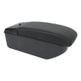 thumbnail image 4 of Car Armrest Box, Perfect Fit Wear Resistant Center Console Storage Box Black  Designed  For Car, 4 of 8