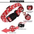 thumbnail image 4 of Collar para Perro Aring Pet Ajustable Rojo Papá Noel 40.6-60cm, 4 of 5