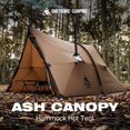 thumbnail image 2 of Carpa Calefactable para Hamaca ONETIGRIS ASH CANOPY Impermeable para 4 estaciones, 2 of 9