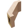 thumbnail image 6 of Ekena Millwork 5"W x 8"D x 8"H Burlington Rough Cedar Woodgrain TimberThane Knee Brace, Primed, 6 of 6