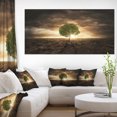 thumbnail image 1 of Design Art - Lonely Tree under Dramatic Sky, 1 of 3