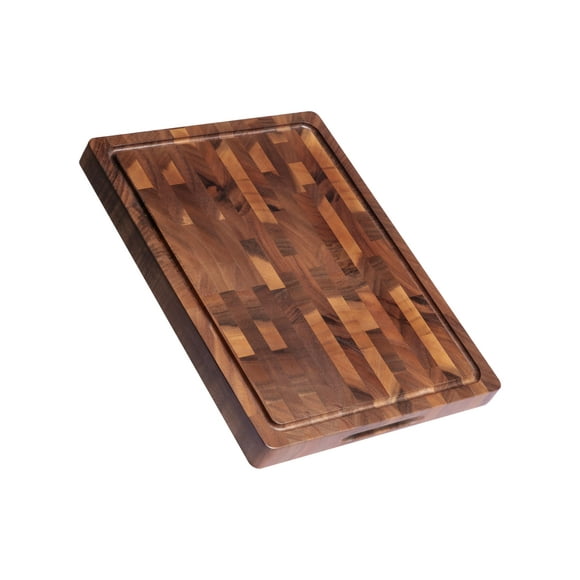 Tabla de cortar thetchry de nogal con veta de testa 43 x 33 x 2,5 cm