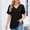 Black, variant on Womens Solid Basic Tees Shirts Oversize Short Sleeve Blouses Trendy Loose Tops V Neck Tees Shirts Loose Fall Tunic Tops Dressy Casual Work Blouse 2026